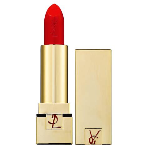 yves saint laurent le rouge 1|ysl le rouge lipstick review.